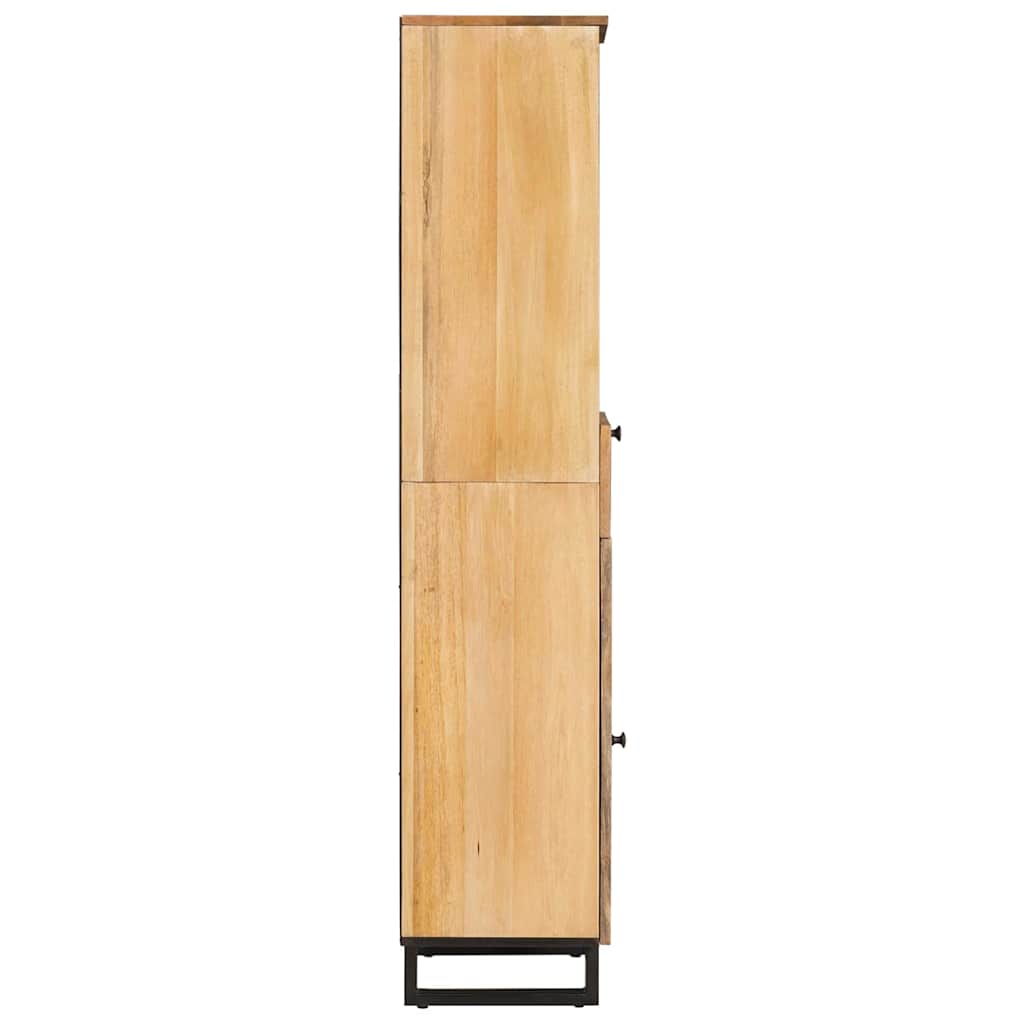 Badeværelsesskab Brun 38 x 33 x 160 cm Massivt mangotræ