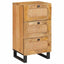 Sideboard med skuffe Brun 40 x 33 x 75 cm Massivt mangotræ