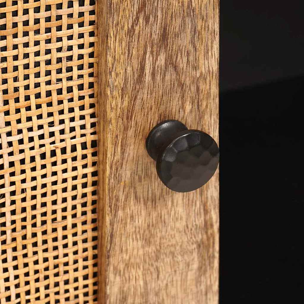 Sideboard Brun 80 x 33 x 75 cm Massivt mangotræ