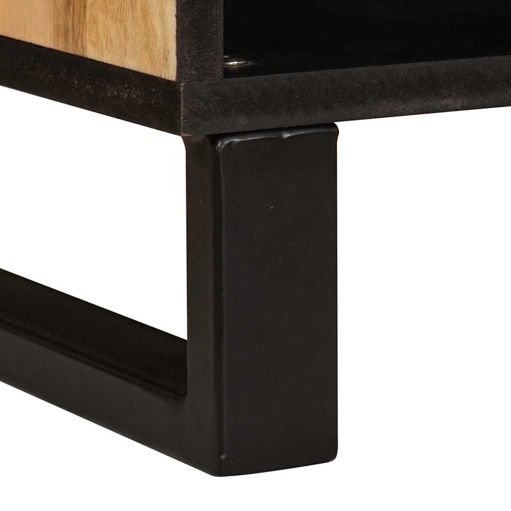 Sideboard Brun 80 x 33 x 75 cm Massivt mangotræ