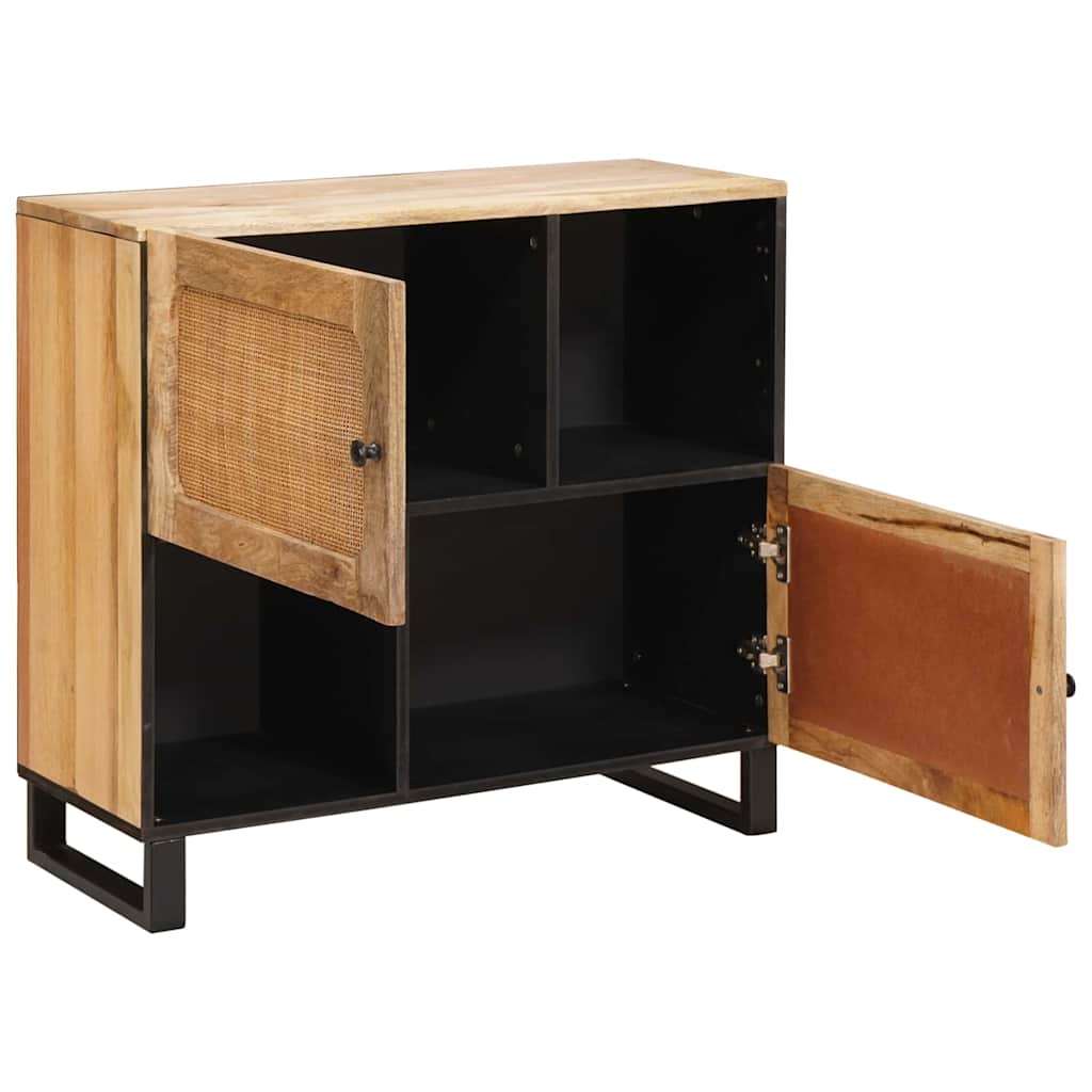 Sideboard Brun 80 x 33 x 75 cm Massivt mangotræ