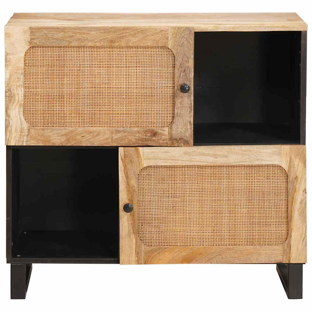 Sideboard Brun 80 x 33 x 75 cm Massivt mangotræ