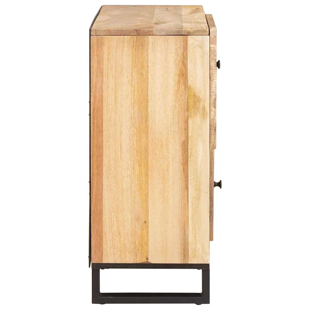 Sideboard Brun 80 x 33 x 75 cm Massivt mangotræ
