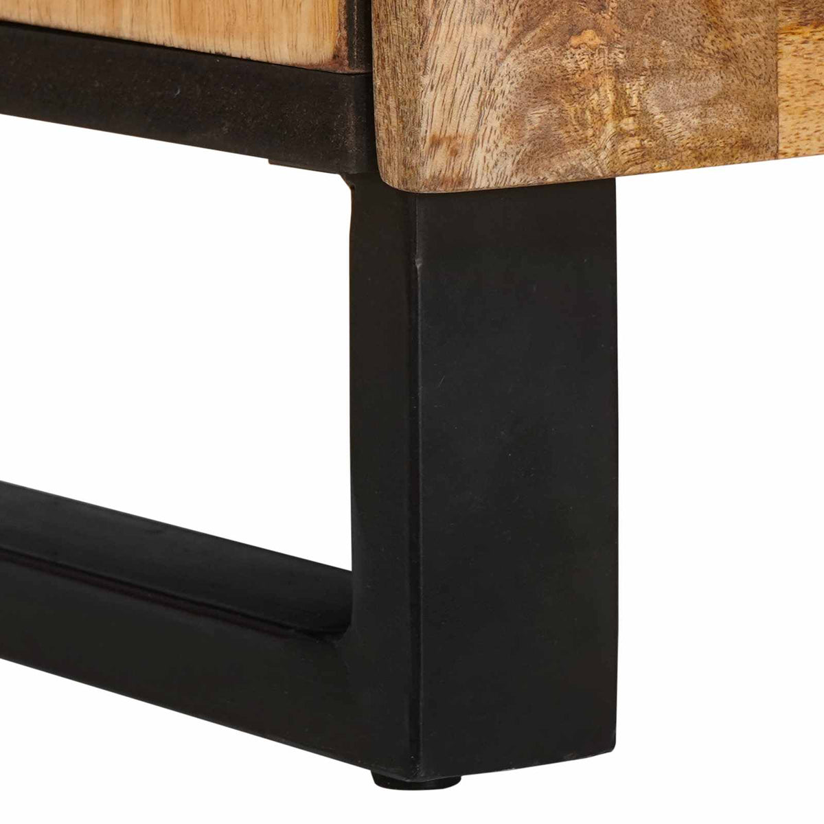 Highboard Brun 40 x 33 x 110 cm Massivt mangotræ