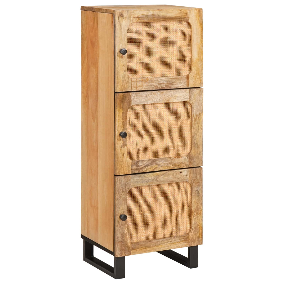 Highboard Brun 40 x 33 x 110 cm Massivt mangotræ