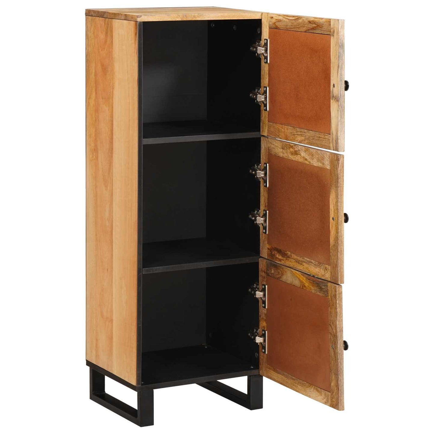 Highboard Brun 40 x 33 x 110 cm Massivt mangotræ