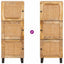 Highboard Brun 40 x 33 x 110 cm Massivt mangotræ