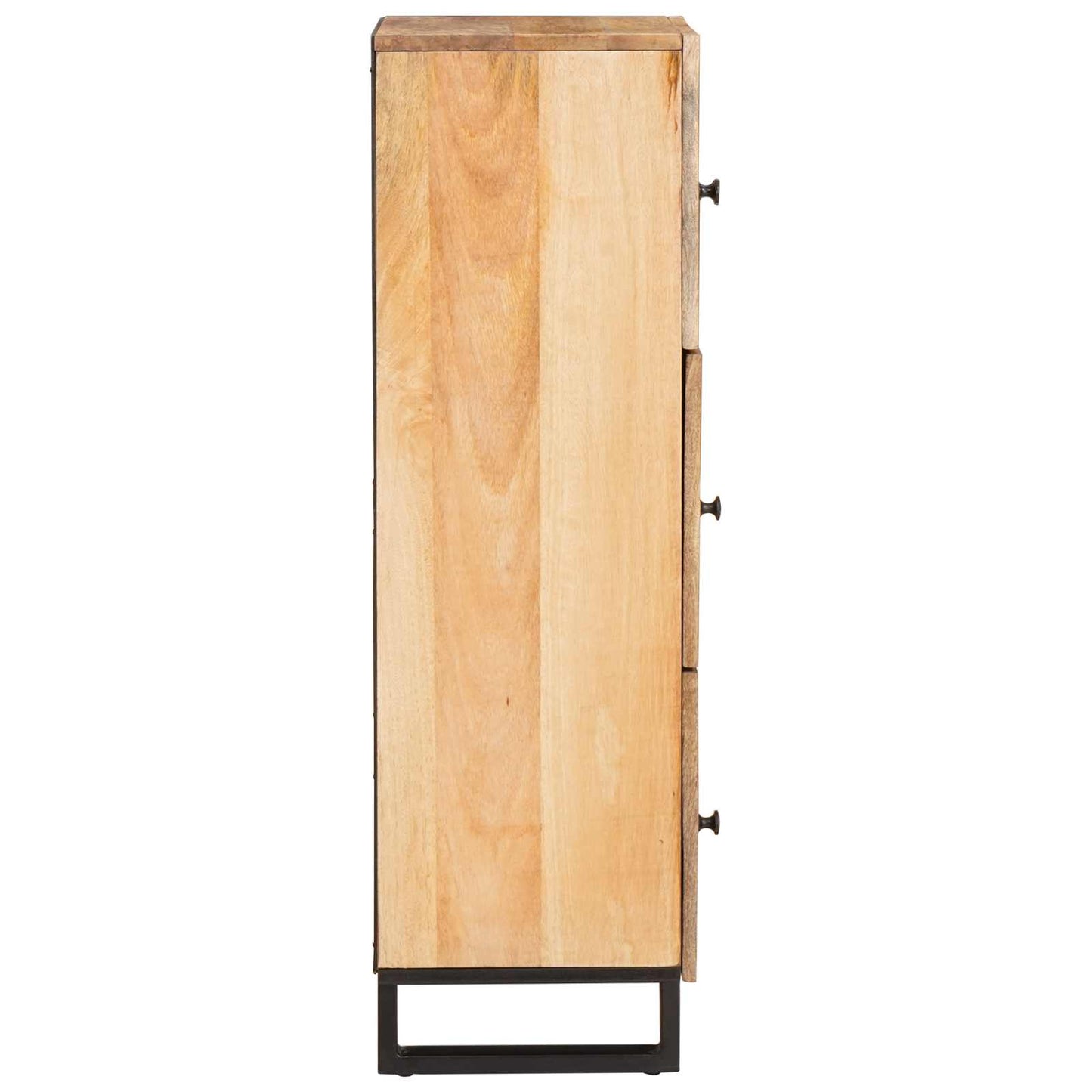 Highboard Brun 40 x 33 x 110 cm Massivt mangotræ