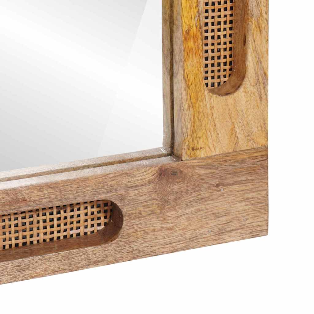 Badeværelsesspejl Brun 50 x 2,5 x 70 cm Massivt mangotræ