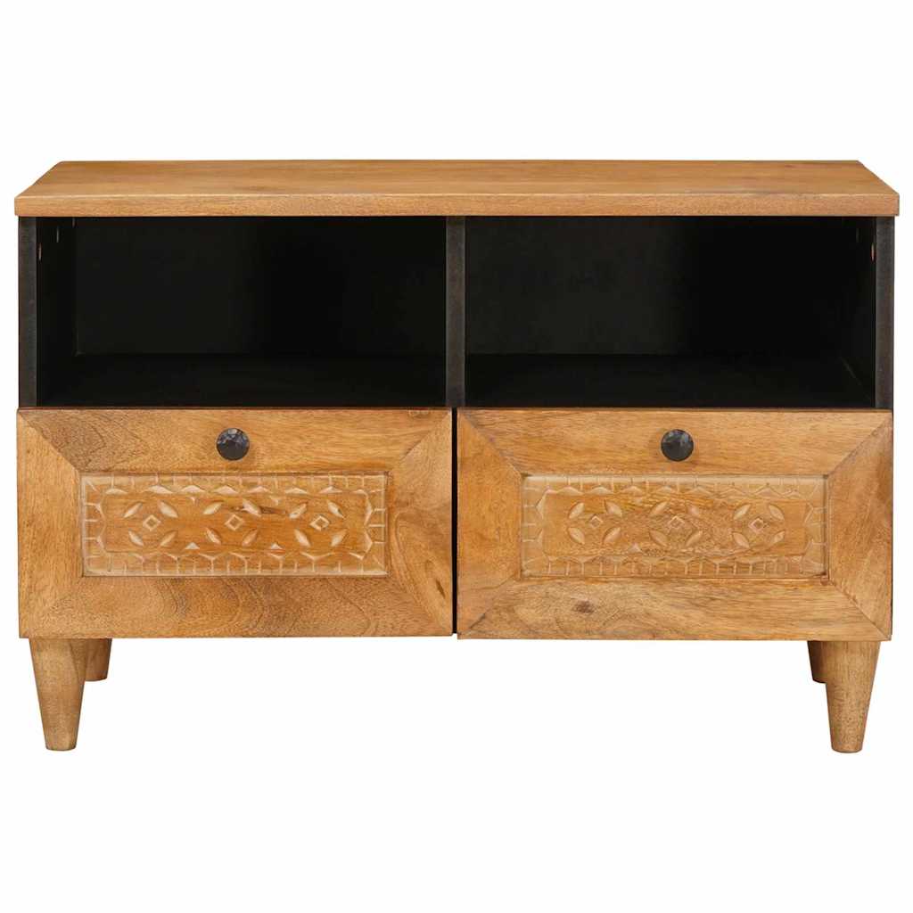TV Enheder Lys Brun 70 x 33 x 46 cm Konstrueret træ