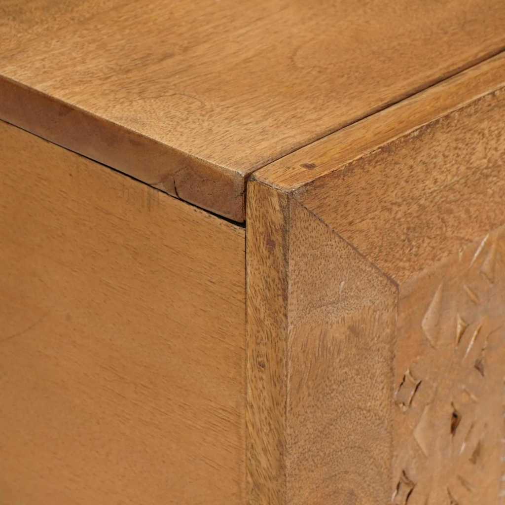 Sofabord Lys Brun 100 x 54 x 40 cm Massivt mangotræ