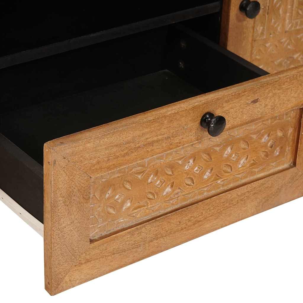 TV Enheder med skuffe Lys Brun 105 x 33 x 46 cm Konstrueret træ
