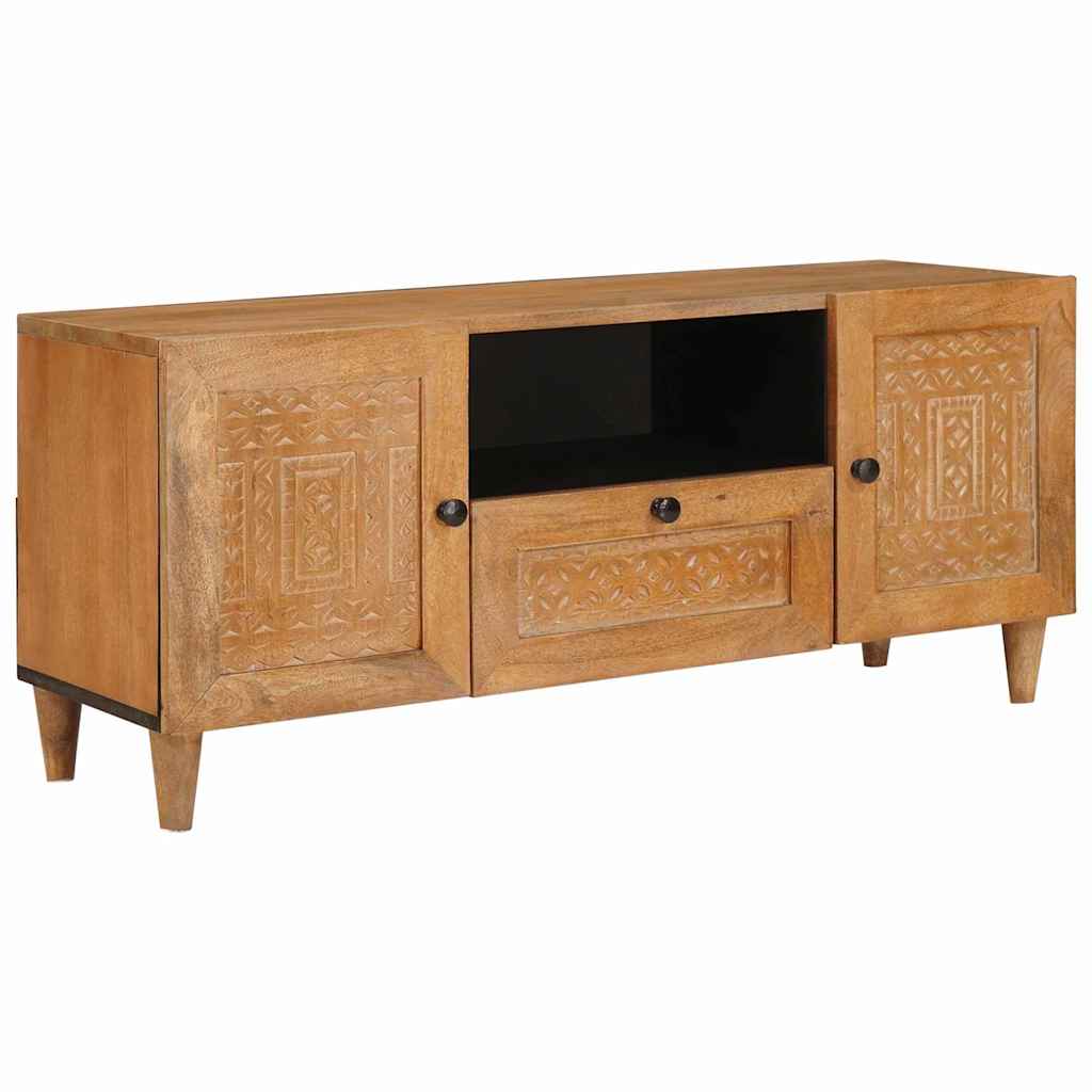 TV Enheder med skuffe Lys Brun 105 x 33 x 46 cm Konstrueret træ