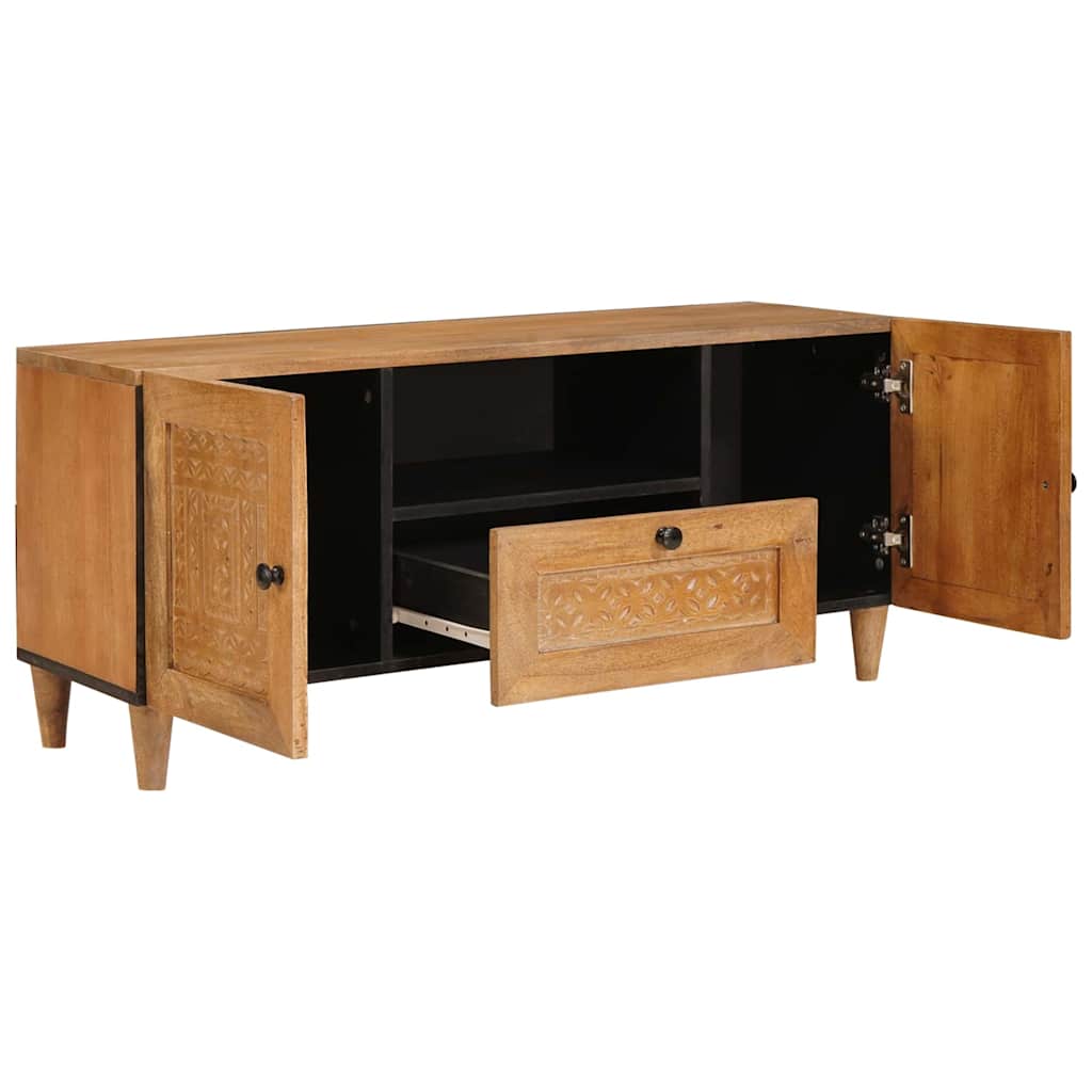 TV Enheder med skuffe Lys Brun 105 x 33 x 46 cm Konstrueret træ