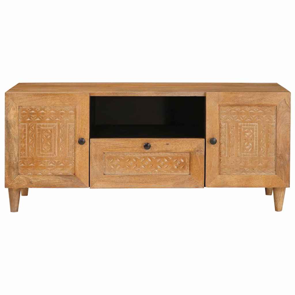 TV Enheder med skuffe Lys Brun 105 x 33 x 46 cm Konstrueret træ