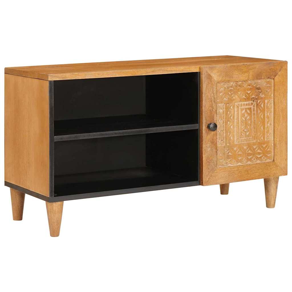 TV Enheder med hylde Lys Brun 80 x 33 x 46 cm Konstrueret træ