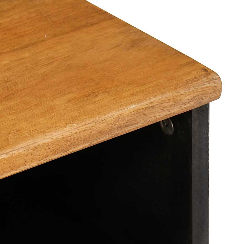 TV-skab med skuffe med hylde 80 x 33 x 46 cm Massivt mangotræ