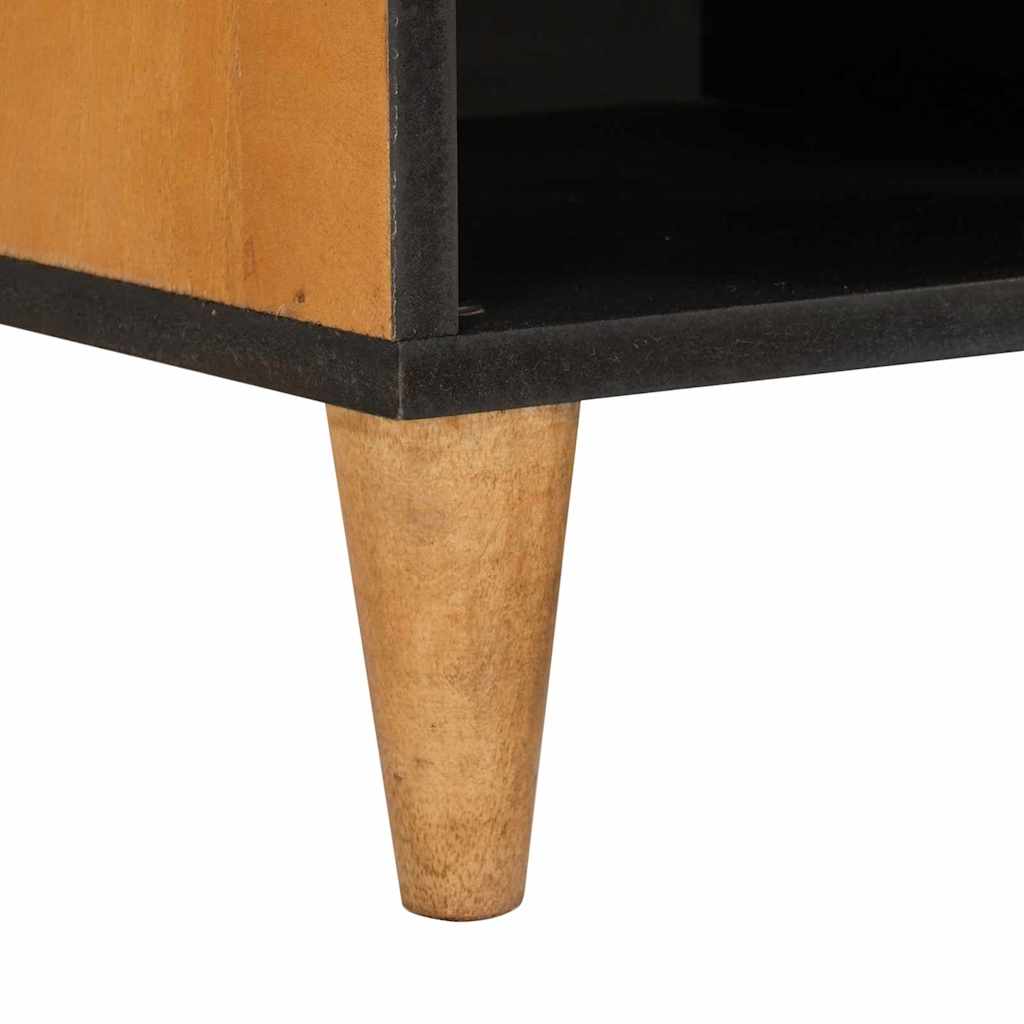 TV-skab med skuffe med hylde 80 x 33 x 46 cm Massivt mangotræ