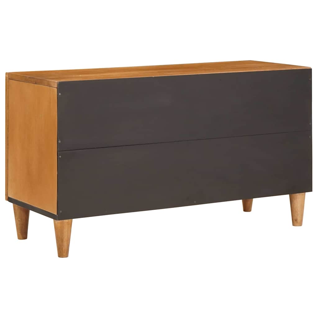 TV-skab med skuffe med hylde 80 x 33 x 46 cm Massivt mangotræ