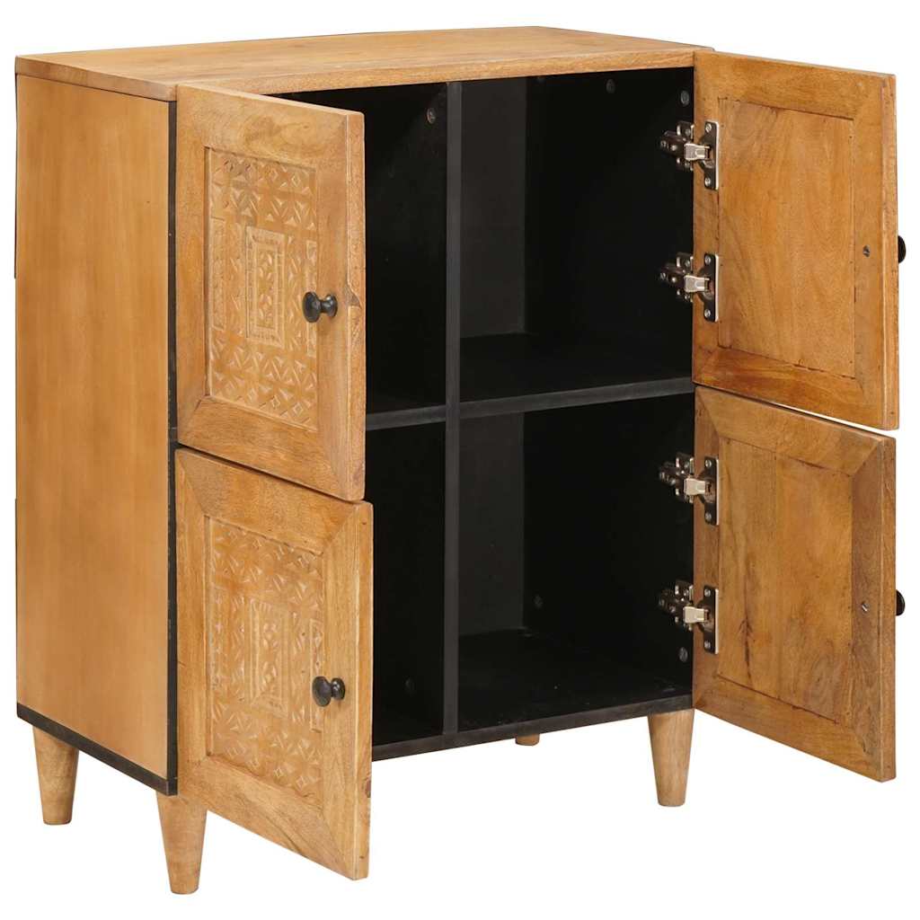 Sideboard 60 x 33 x 75 cm Massivt mangotræ