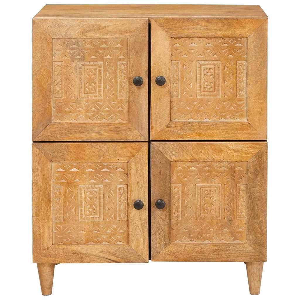 Sideboard 60 x 33 x 75 cm Massivt mangotræ