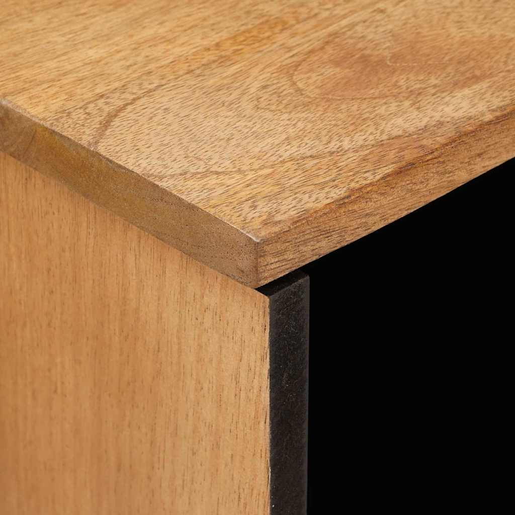 Sideboard 80 x 33 x 75 cm Massivt mangotræ