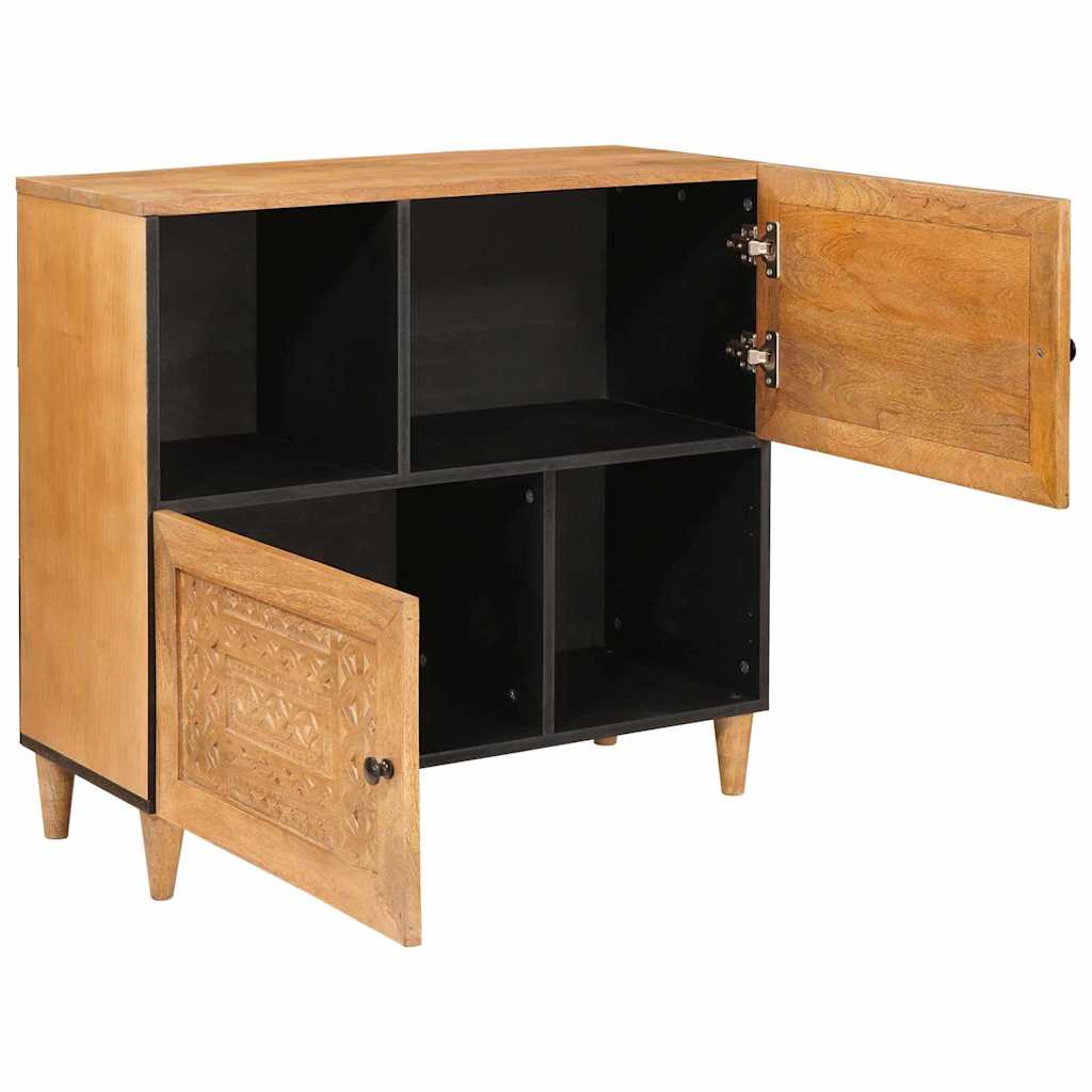 Sideboard 80 x 33 x 75 cm Massivt mangotræ