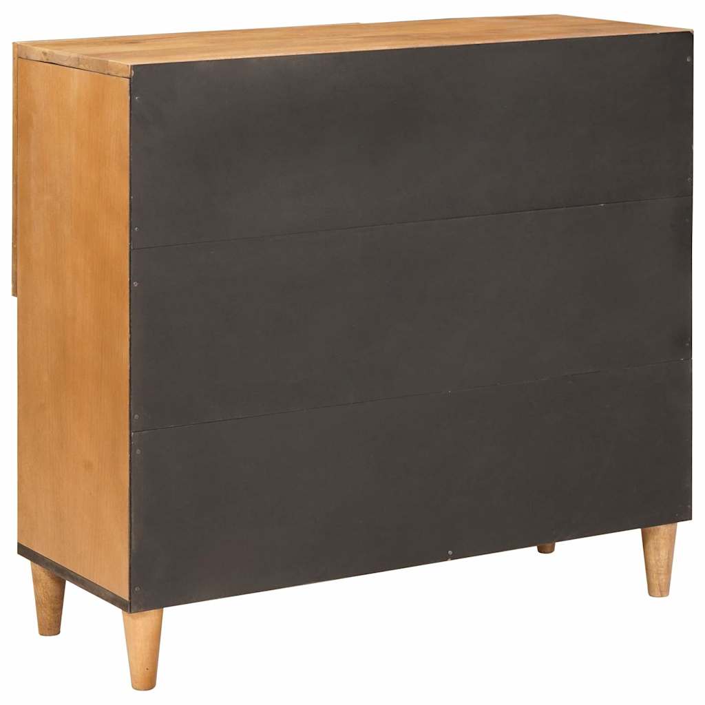 Sideboard 80 x 33 x 75 cm Massivt mangotræ