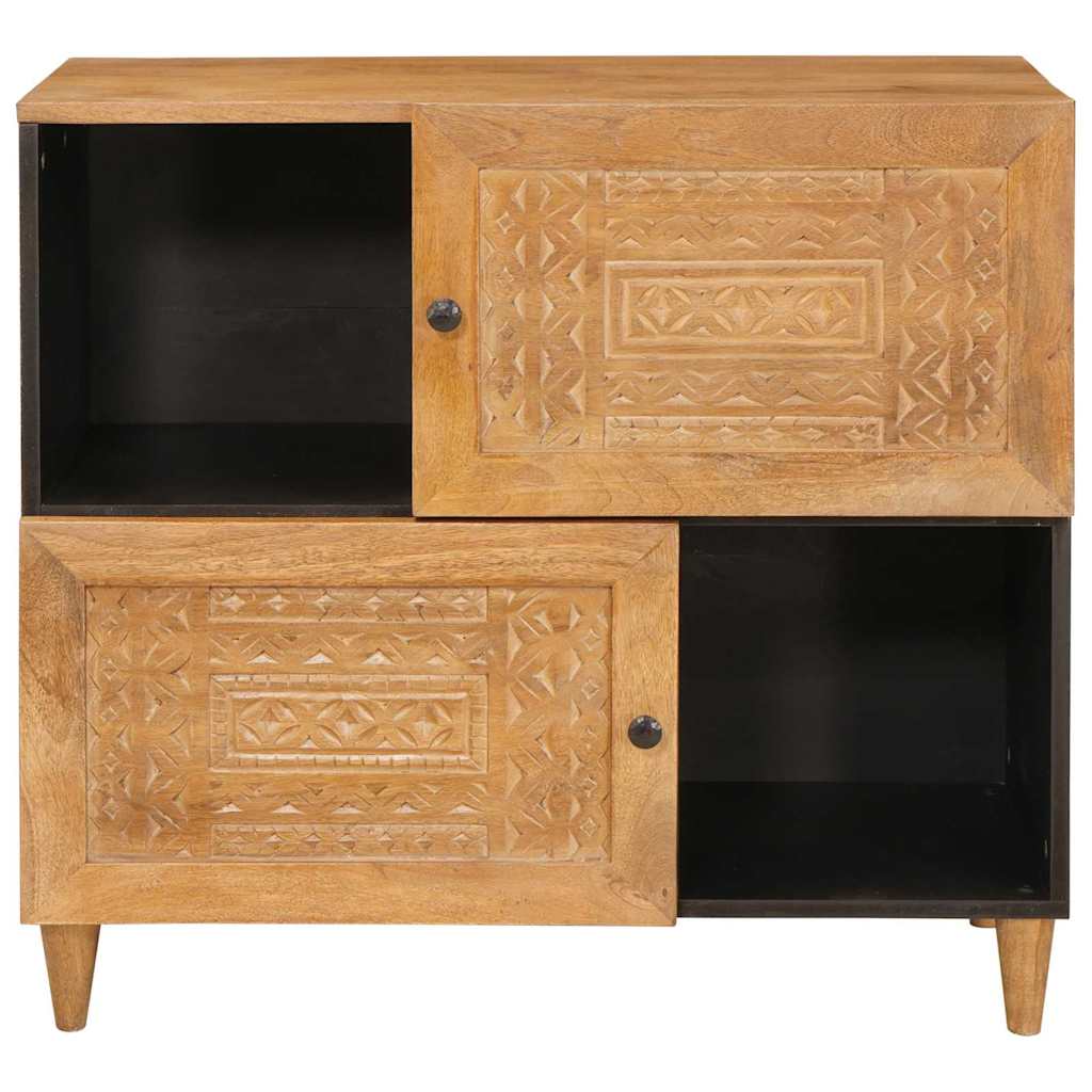 Sideboard 80 x 33 x 75 cm Massivt mangotræ