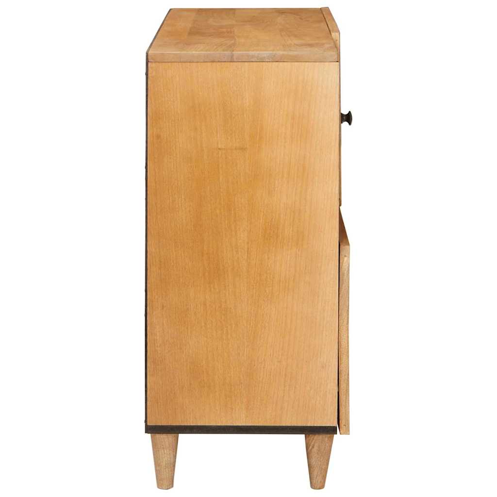 Sideboard 80 x 33 x 75 cm Massivt mangotræ