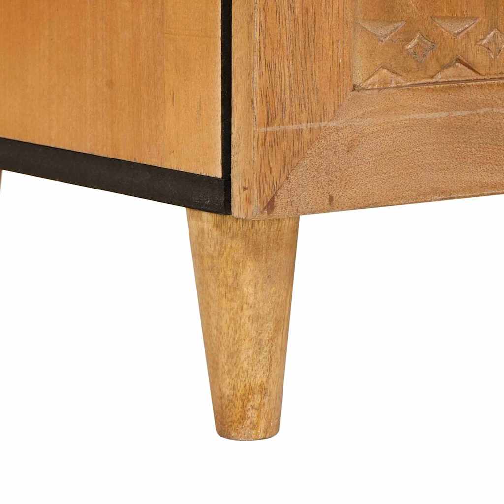 Sideboard 90 x 33 x 75 cm Massivt mangotræ
