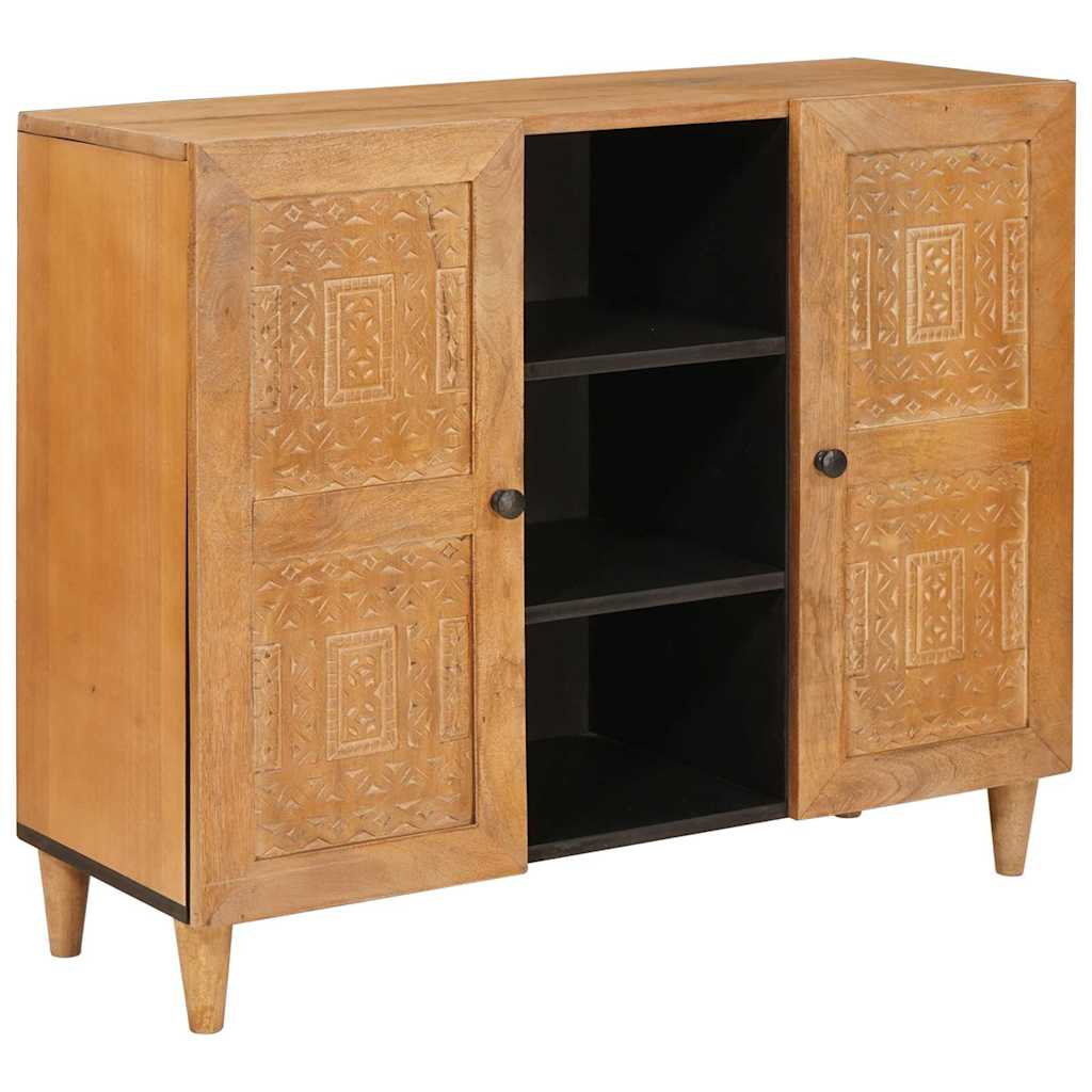 Sideboard 90 x 33 x 75 cm Massivt mangotræ
