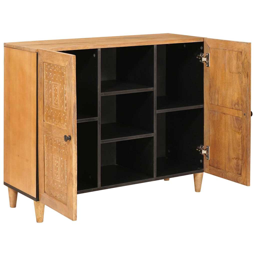 Sideboard 90 x 33 x 75 cm Massivt mangotræ