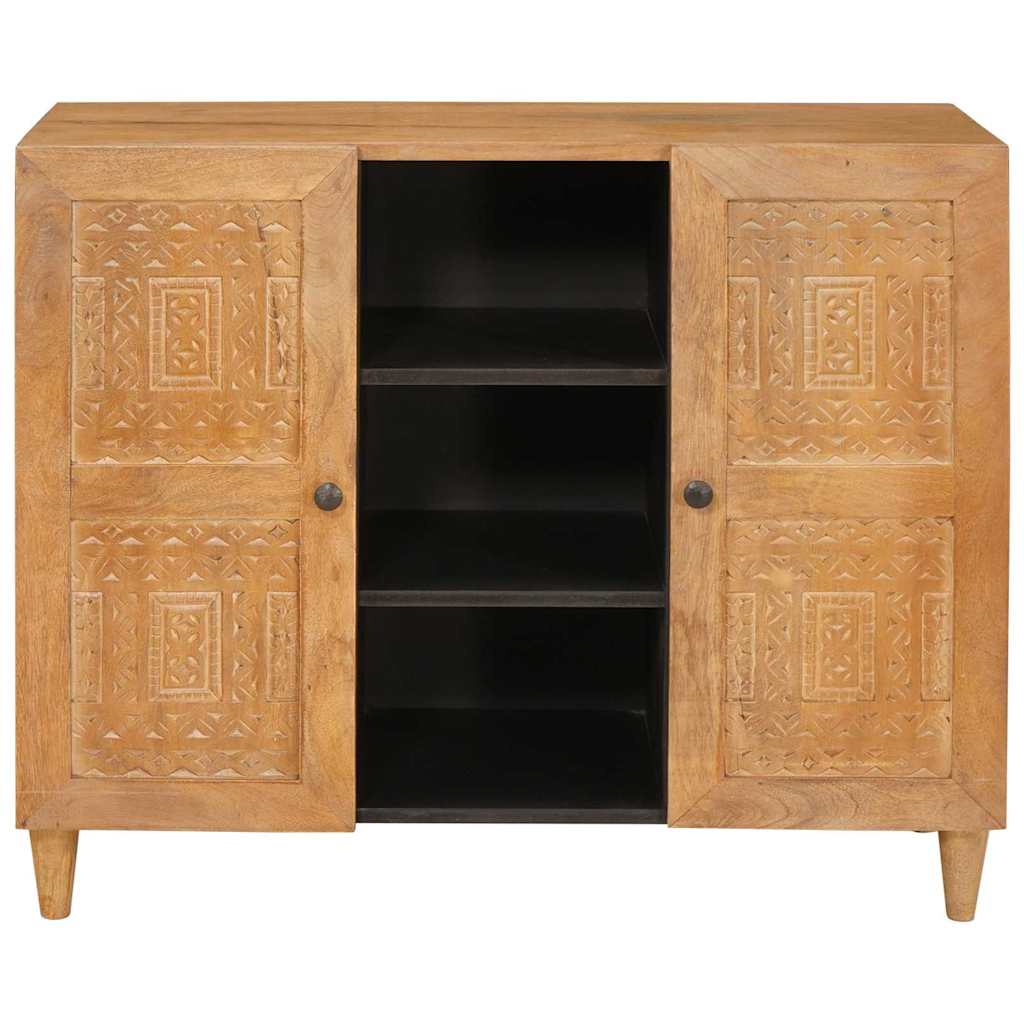Sideboard 90 x 33 x 75 cm Massivt mangotræ