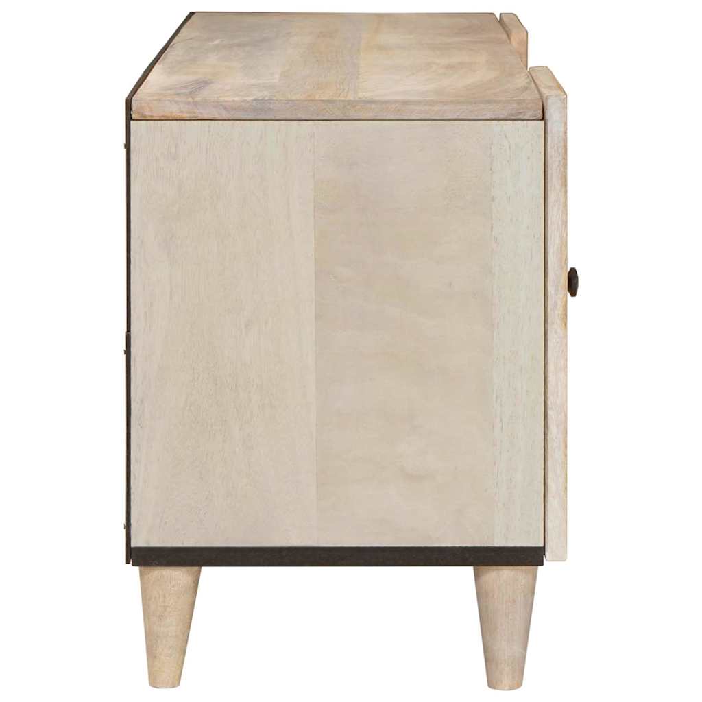 TV Enheder med hylde Hvid 105 x 33 x 46 cm Konstrueret træ