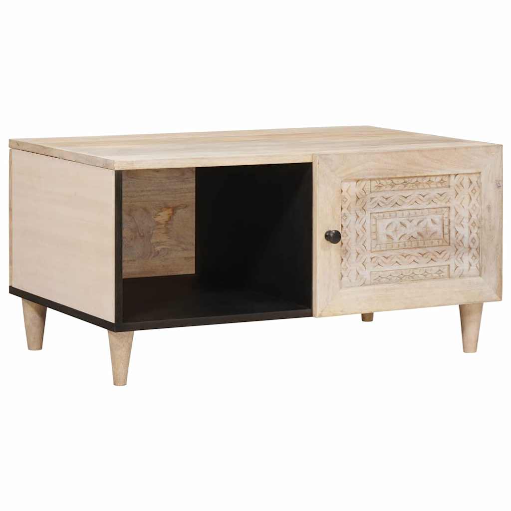 Sofabord Hvid 100 x 54 x 40 cm Konstrueret træ