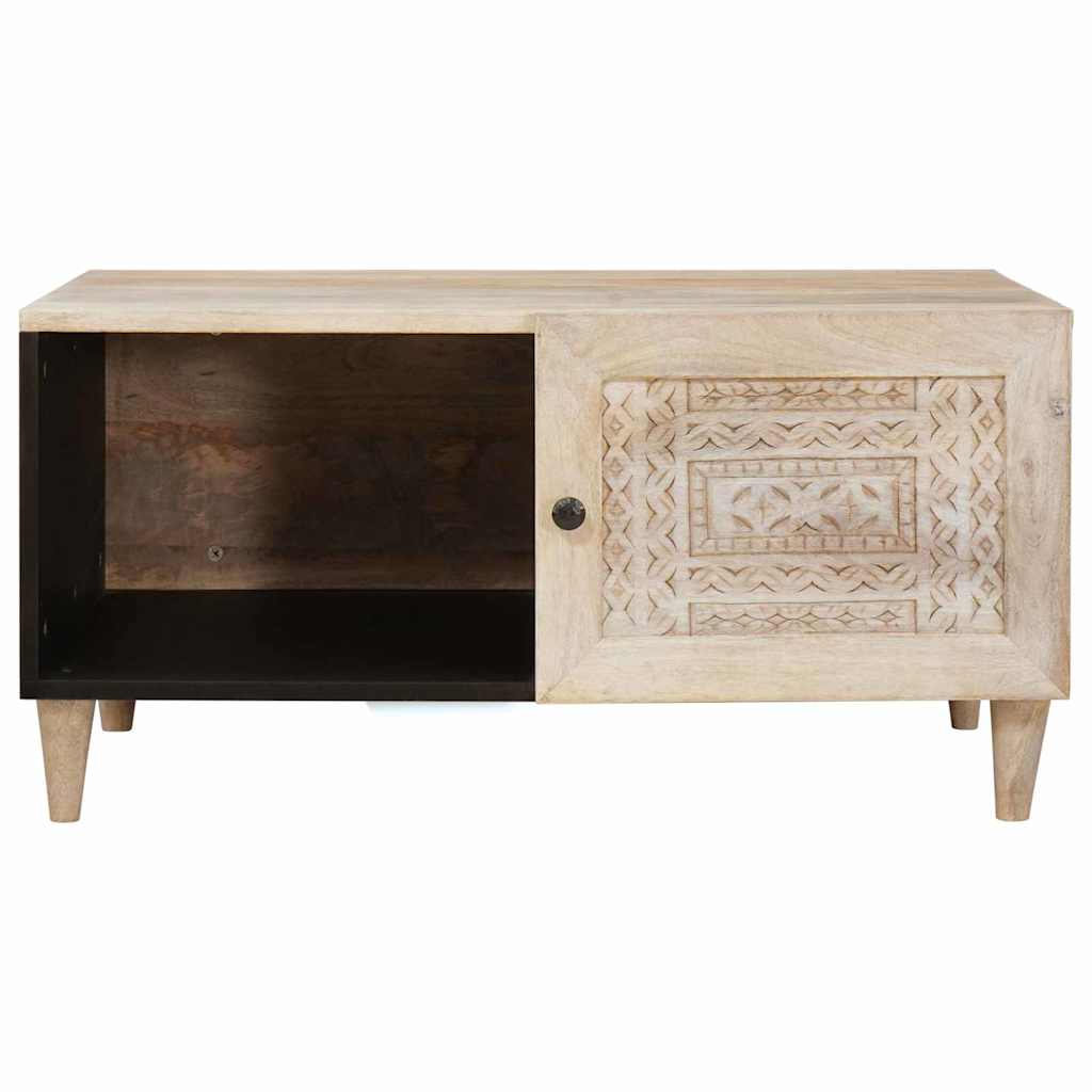 Sofabord Hvid 100 x 54 x 40 cm Konstrueret træ