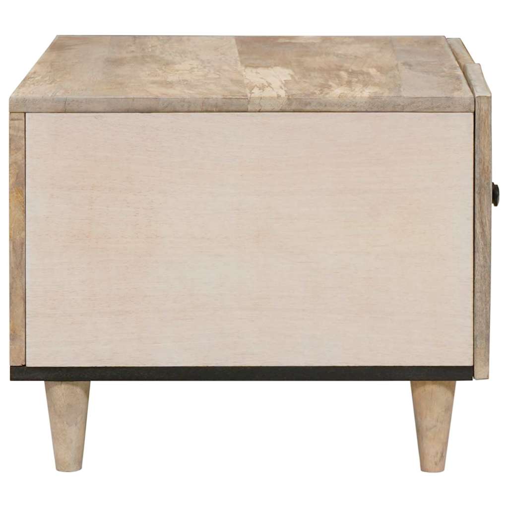 Sofabord Hvid 80 x 54 x 40 cm Konstrueret træ