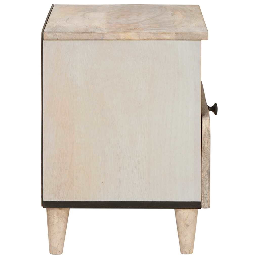 Natskab Hvid 40 x 33 x 46 cm Konstrueret træ