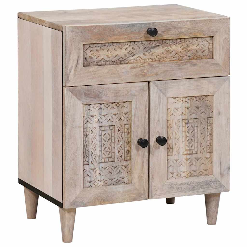 Natskab Hvid 50 x 33 x 60 cm Konstrueret træ