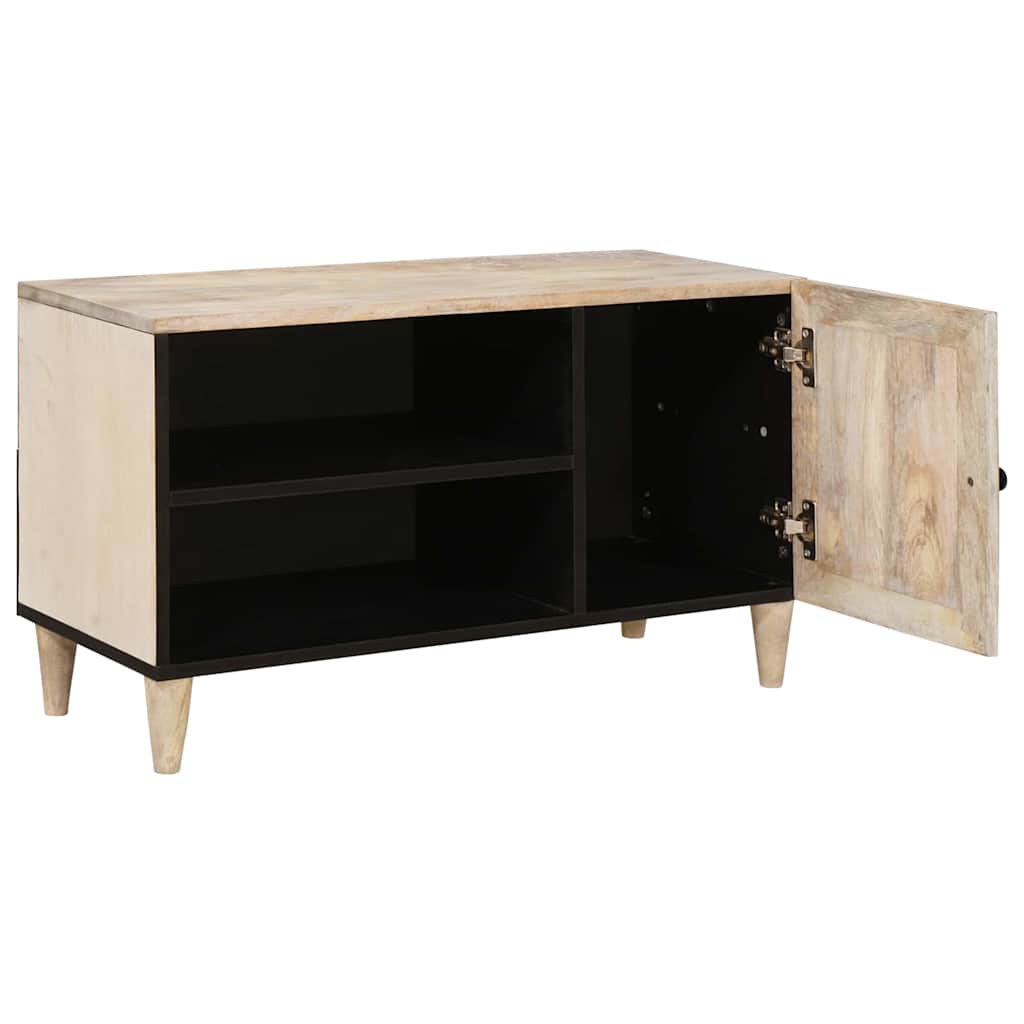 TV Enheder med hylde Hvid 80 x 33 x 46 cm Konstrueret træ