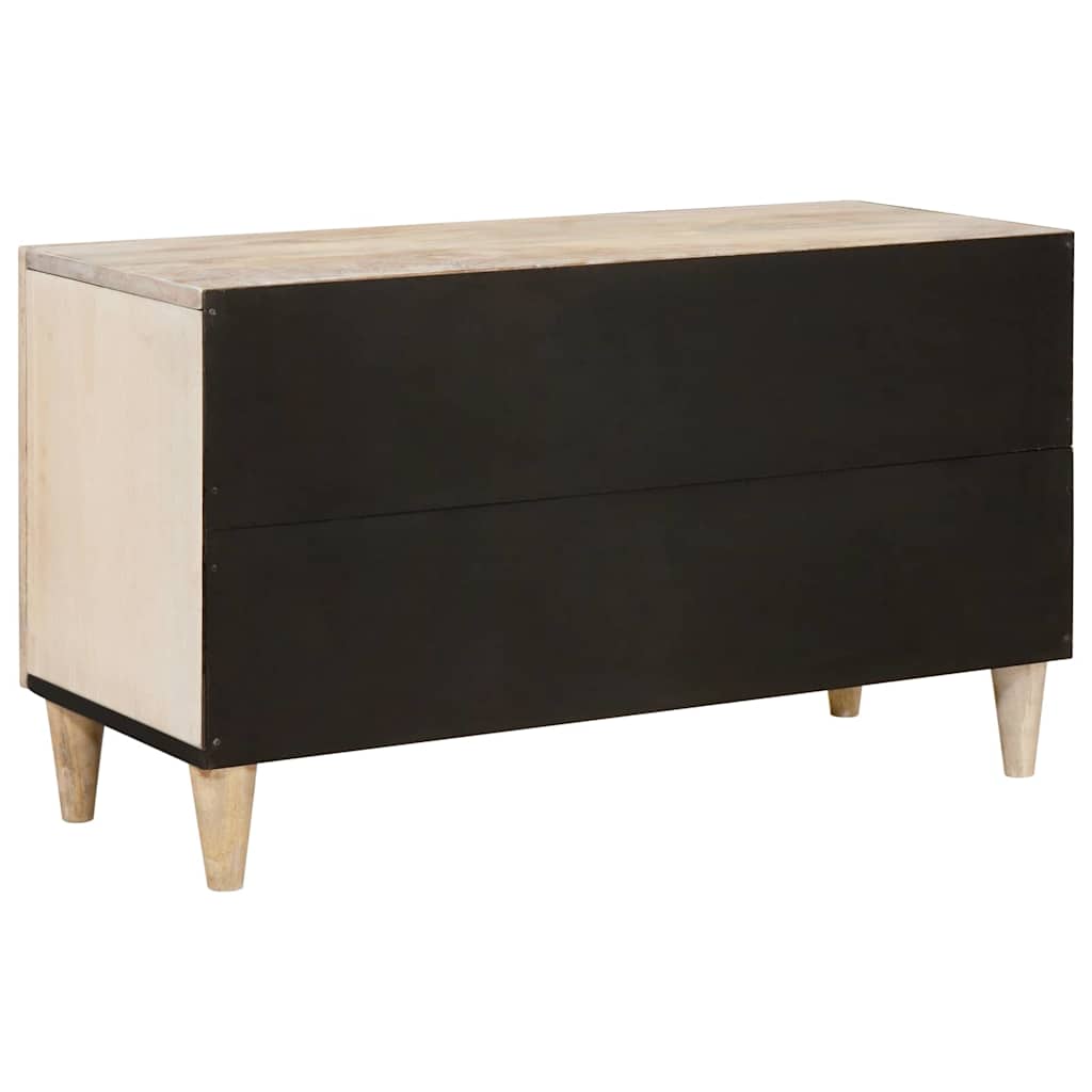 TV Enheder med hylde Hvid 80 x 33 x 46 cm Konstrueret træ