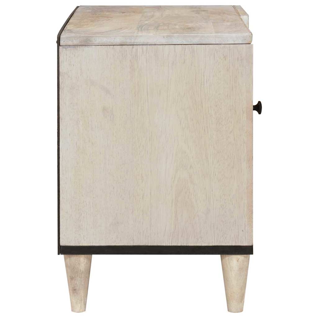 TV Enheder med hylde Hvid 80 x 33 x 46 cm Konstrueret træ