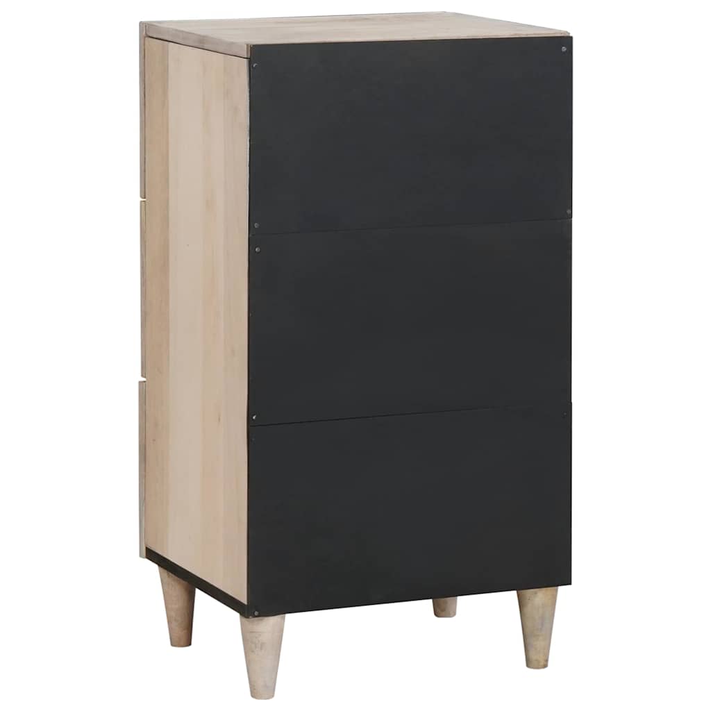 Sideboard med skuffe Hvid 33.5 x 40 x 75 cm