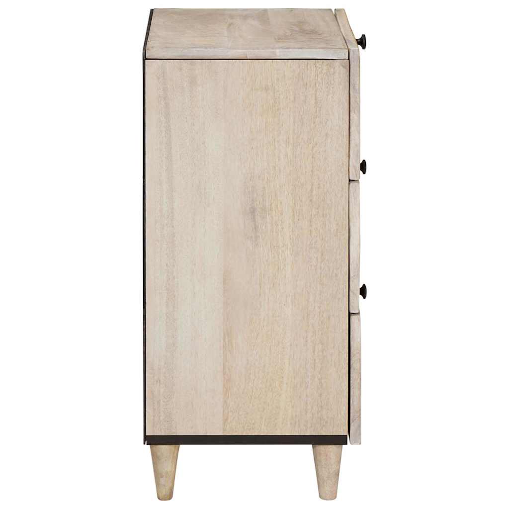 Sideboard med skuffe Hvid 33.5 x 40 x 75 cm