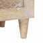 Sideboard Bleg Hvid 90 x 33 x 75 cm Massivt mangotræ