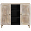 Sideboard Bleg Hvid 90 x 33 x 75 cm Massivt mangotræ
