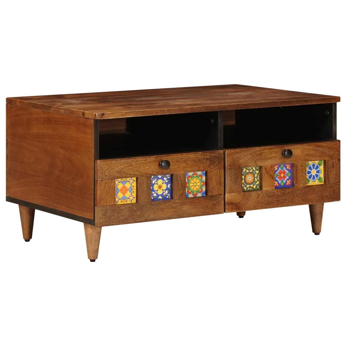 TV-skab Valnød 70 x 33 x 46 cm Massivt mangotræ