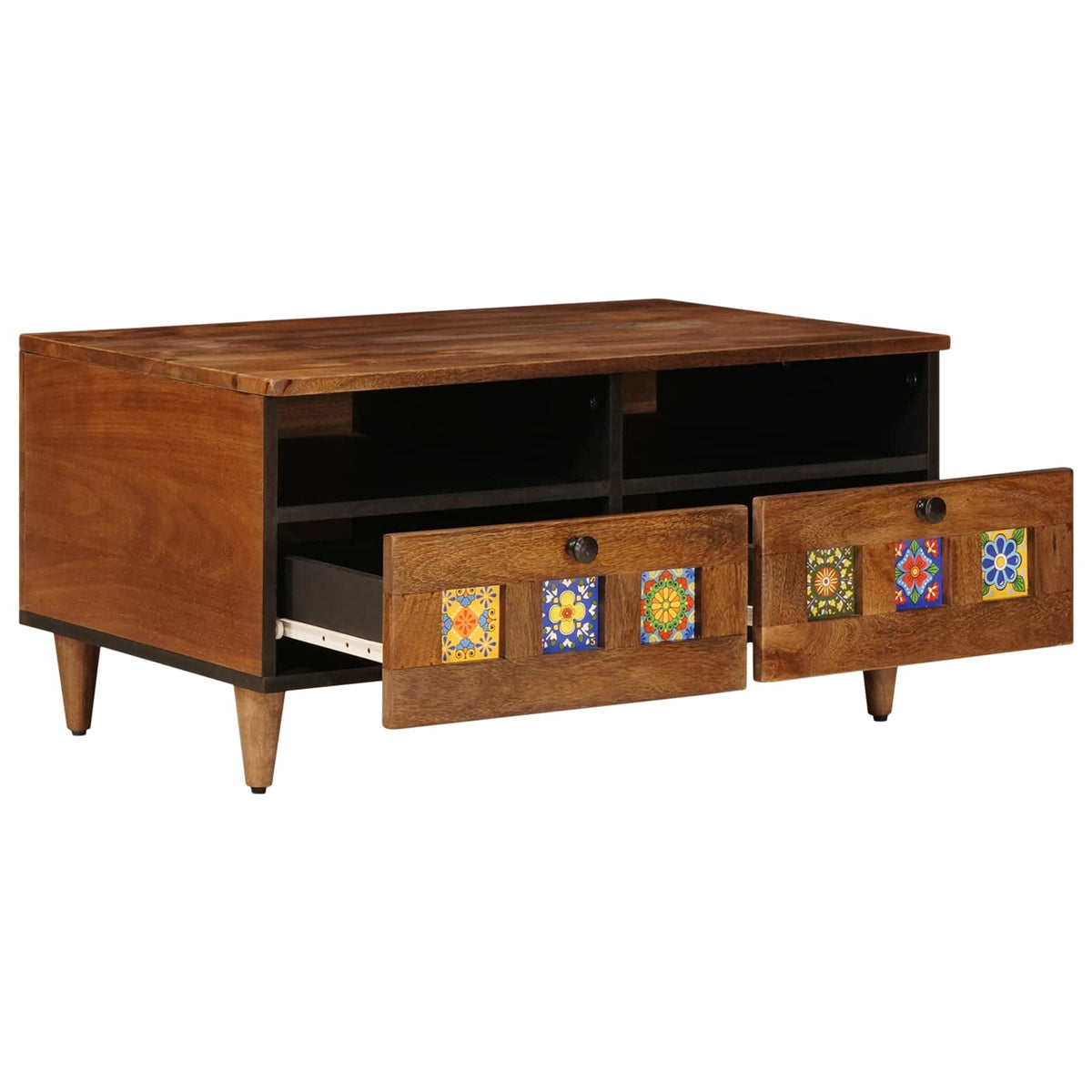 TV-skab Valnød 70 x 33 x 46 cm Massivt mangotræ