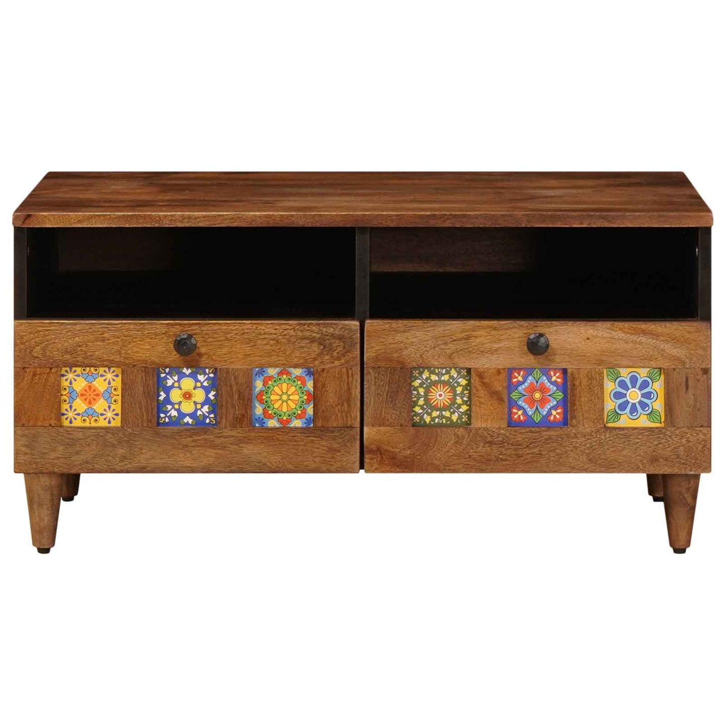 TV-skab Valnød 70 x 33 x 46 cm Massivt mangotræ